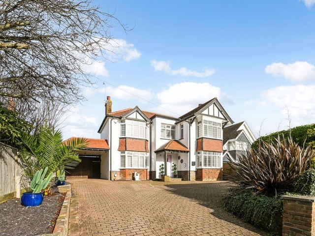 An exterior view of the £915,000 property.