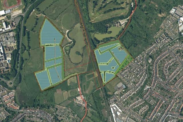 A solar farm could be on its way to Eastbourne after plans were submitted to the council. Photo: EBC