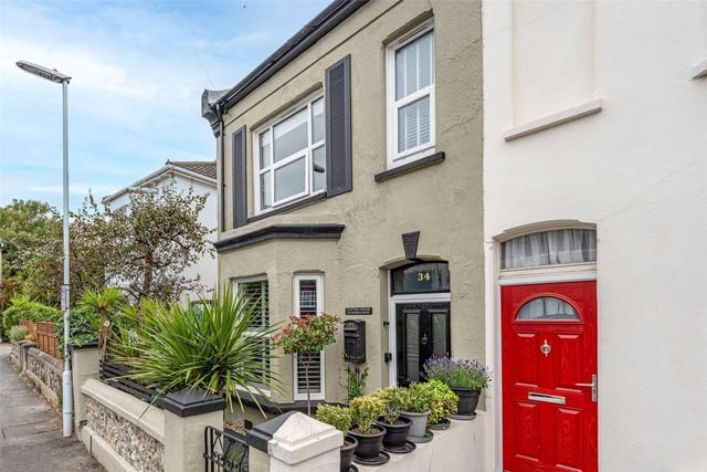 This end-of-terrace house in Worthing town centre has been completely refurbished - with no expense spared. It is on the market with Michael Jones Estate Agents and offers over £440,000 are invited.