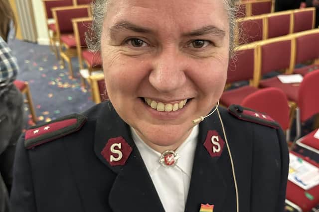 Salvation Army Captain Kate Gregory