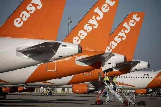 EasyJet is set to cancel more than 200 flights from Gatwick Airport over the next ten days, causing disruption to thousands of families and travellers hoping for a half-term getaway. Photo by ODD ANDERSEN/AFP via Getty Images