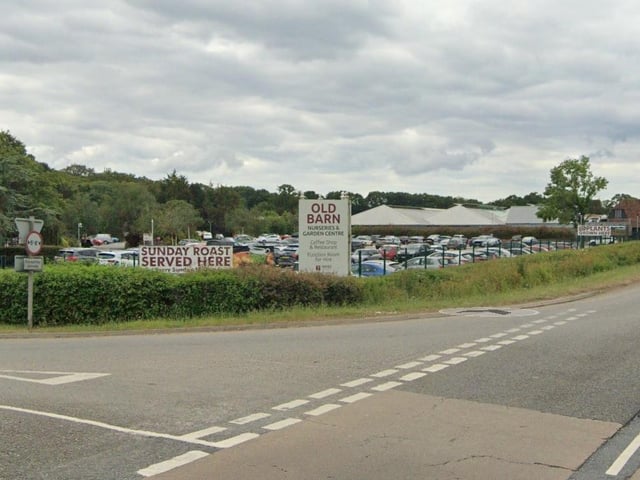 The restaurant at the Old Barn nurseries and garden centre in Dial Post has indoor and outdoor seating. It is currently rated 4.6 from 14 reviews