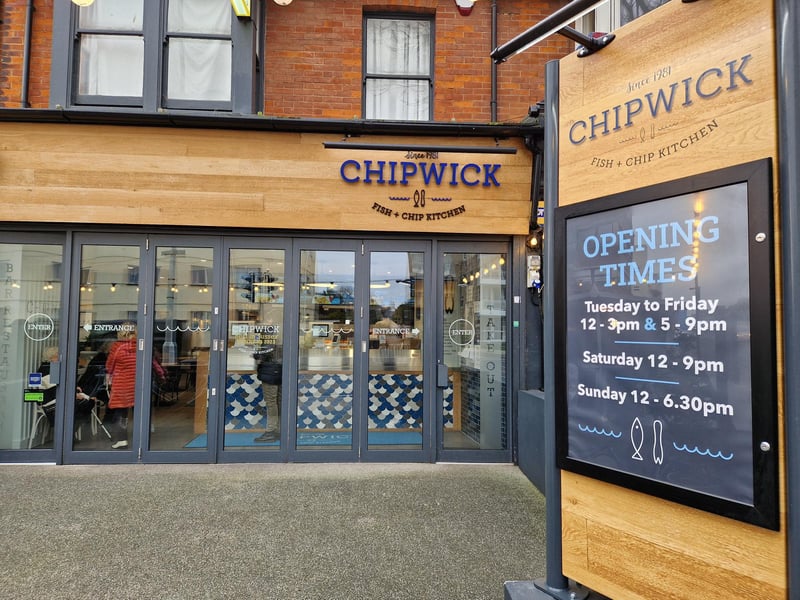 Chipwick has won a Blue Ribbon award