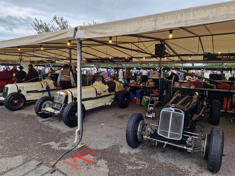 Images from Sunday at Goodwood Revival 2025