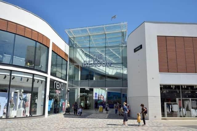 Retailers have reported brisk business and a seasonal atmosphere has descended on the town centre as the Beacon Shopping centre gears up for Christmas.