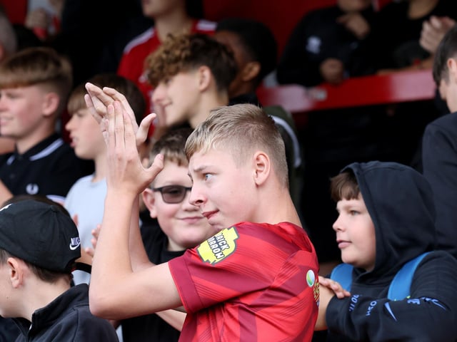 Crawley Town drew 1-1 with Stockport County in their League One encounter at the Broadfield Stadium. Stephen Lawrence/Telephoto Images was there to catch the action