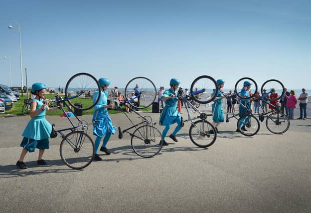 Sussex Blazing Saddles perform in Bexhill on Sunday September 10 2023.