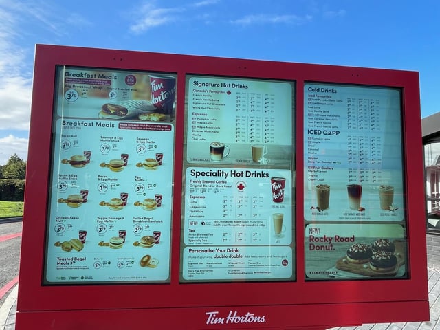 Tim Hortons Chichester: IN PICTURES - sneak peek look at the new fast food store in the city