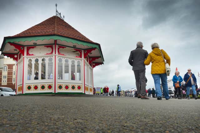 Opening of the restored Victorian bandstand in Bexhill on April 1 2023.