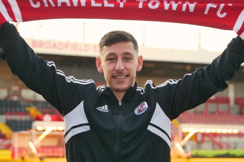Woking midfielder Jack Roles joined on a one-and-a-half-year deal. The Cypriot youth international had brief spells with Burton Albion and Stevenage, before ending a 16-year association with Tottenham to join London rivals Palace, following a successful trial.
https://www.sussexexpress.co.uk/sport/football/former-tottenham-hotspur-and-crystal-palace-midfielder-signs-for-crawley-town-4008827