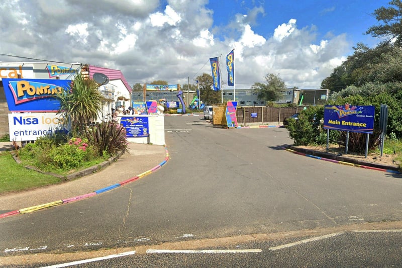 Pontins in Camber Sands. Photo from Google Street View.