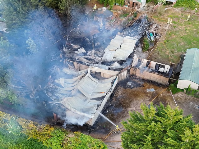 Firefighters have extinguished a blaze at an industrial unit in West Sussex, the fire service have said.