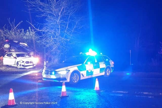 Hundreds of motorists were arrested on suspicion of drink or drug-driving offences during a police campaign during December. Picture: Sussex Police
