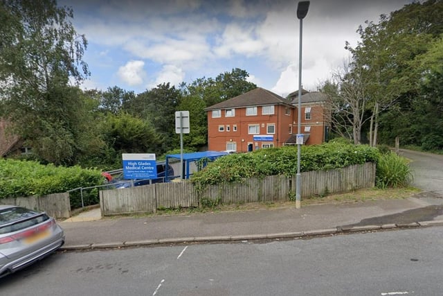High Glades Medical Centre in Upper Church Road, St Leonards-on-Sea was recorded as having 18,223 patients and the full-time equivalent of 5.7 GPs, meaning it has 3,171 patients per GP.