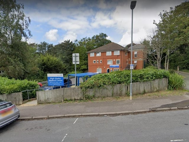 High Glades Medical Centre in Upper Church Road, St Leonards-on-Sea was recorded as having 18,223 patients and the full-time equivalent of 5.7 GPs, meaning it has 3,171 patients per GP.