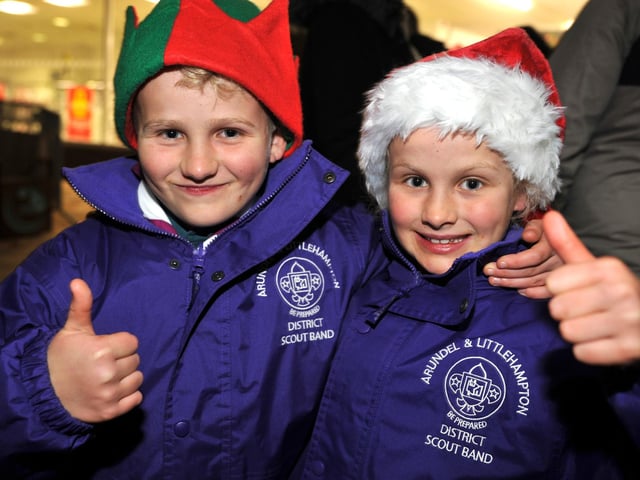 There were performances from Arundel and District Scout Band.