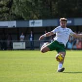 Charlie Hester-Cook was on the scoresheet for Horsham against Maidstone United. Picture by McCartney Martin