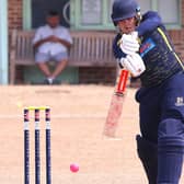 Harry Scowen batting for Hastings Priory | Picture: Craig Nowlan