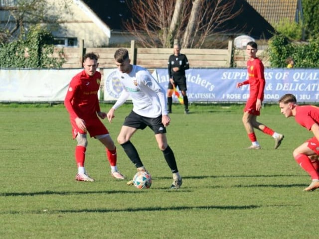Pagham v Newhaven in the SCFL premier - it finished 0-0
