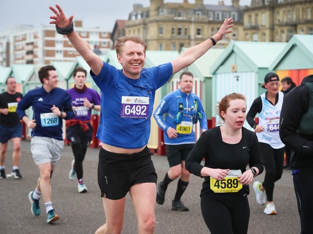 Scenes from the 2024 Brighton Half Marathon