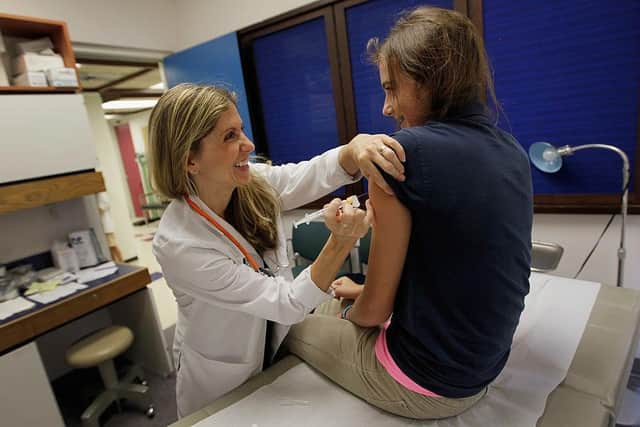 East Sussex HPV jab rates are below the national average (Photo by Joe Raedle/Getty Images)