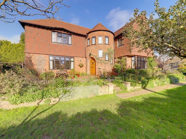 This four-bed detached home is full of period features and is on the market for £1,200,000