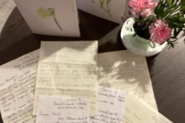 Heidi treasures Mary's letters