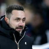 Roberto De Zerbi, Manager of Brighton & Hove Albion, enjoyed a 5-1 win in the third round of the FA Cup at Middlesbrough yesterday