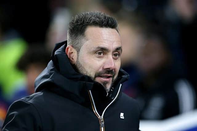 Roberto De Zerbi, Manager of Brighton & Hove Albion, enjoyed a 5-1 win in the third round of the FA Cup at Middlesbrough yesterday