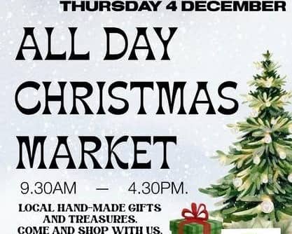 All Day Christmas market