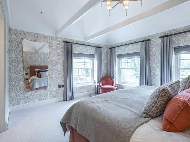 The home has four beautiful bedrooms