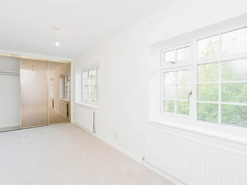 The four double bedrooms are upstairs