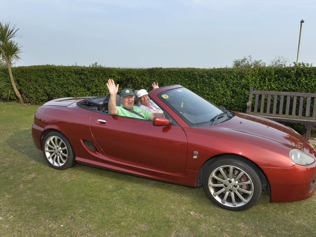 MG owners South Downs Run 2024 (Photo by Jon Rigby)