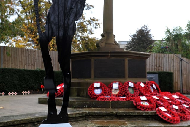 Remembrance Sunday in Burgess Hill 2023: event marks 100 years since unveiling of the War Memorial. SR23111201 Photo by S Robards/Nationalworld