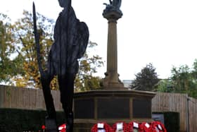 Remembrance Sunday in Burgess Hill 2023: event marks 100 years since unveiling of the War Memorial. SR23111201 Photo by S Robards/Nationalworld