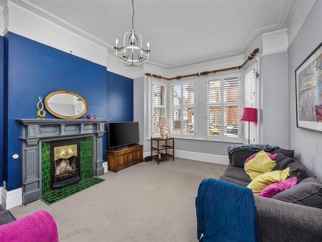 This impressive example of a grand three-story residence in Worthing has come on the market at Jacobs Steel with a guide price of £1million to £1.1million.