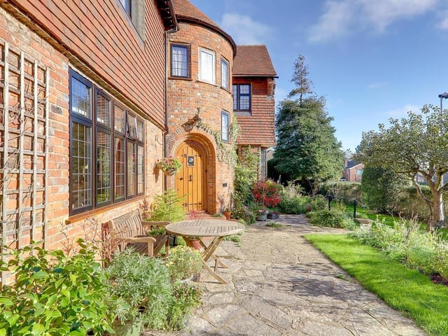 This four-bed detached home is full of period features and is on the market for £1,200,000
