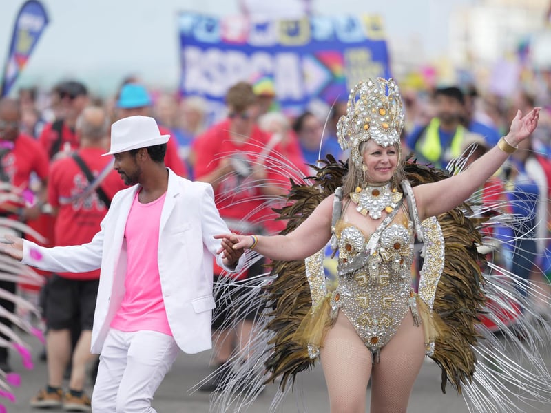 Scenes from Brighton & Hove Pride 2024 on Saturday, August 3