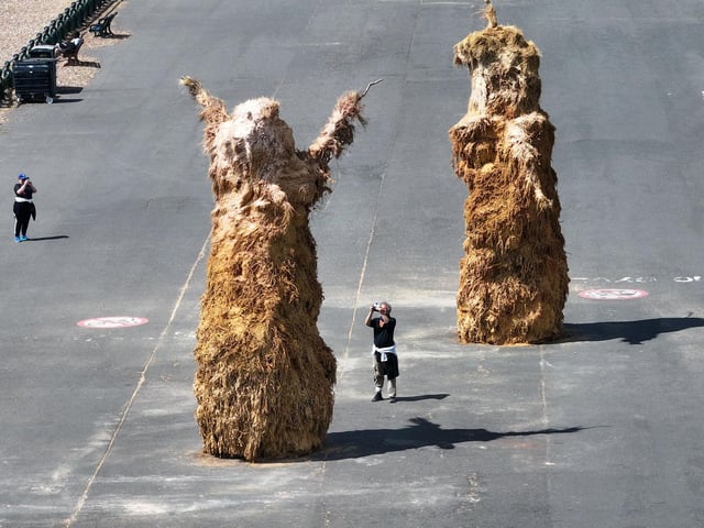 Soft Machines is a new public artwork by Ivan Morison on Hove seafront