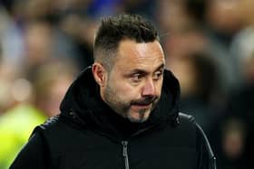 Roberto De Zerbi, Manager of Brighton & Hove Albion, has injury issues to manage ahead of Fulham