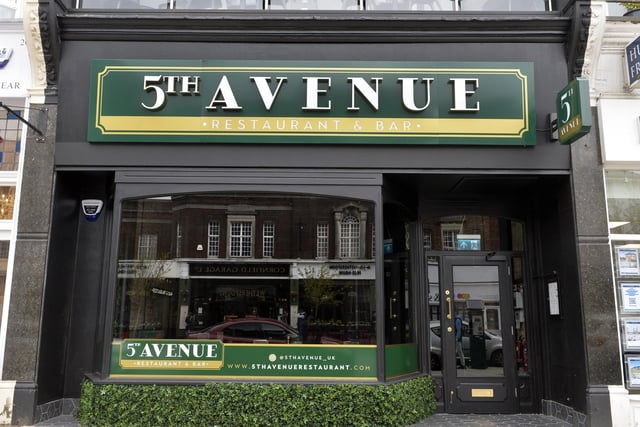 5th Avenue in Eastbourne town centre