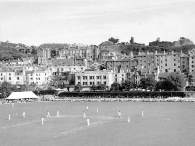 Dominating a large section of the town centre for more than a century. People may remember the town's main bus and coach depot next to the cricket ground. The cricket ground was eventually demolished between 1996 and 1997, to make way for the Priory Meadow Shopping Centre. Famous cricket players who graced the ground include W. G Grace, Don Bradman and Denis Compton.