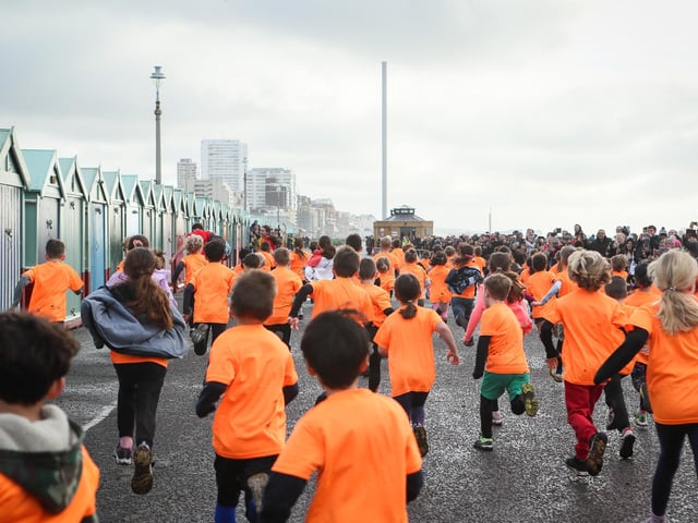 Scenes from the 2024 Brighton Half Marathon