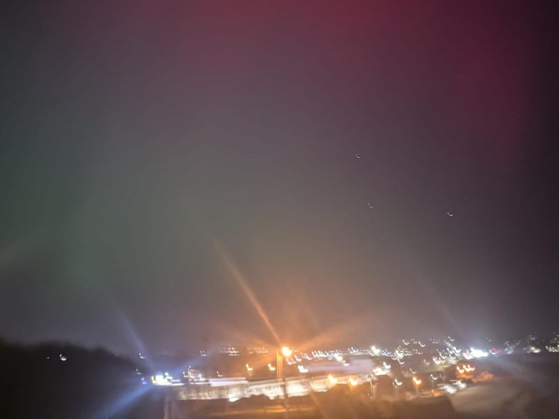 The Northern Lights captured in Hastings. Picture: Victoria Retmanski