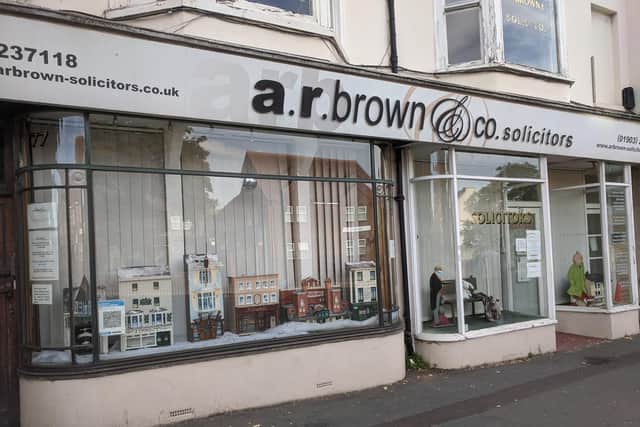 The old A R Brown & Co offices at 77-79 Chapel Road