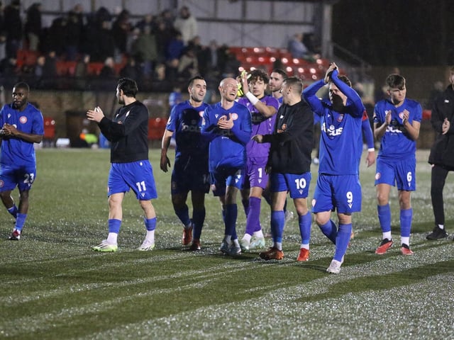 Worthing begin 2024 with a 4-0 win at Eastbourne Borough