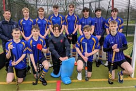 Collyer’s men’s hockey team this week after narrowly missing out on the national finals. Picture: submitted