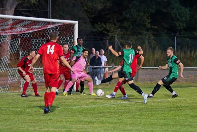 Hassocks in action earlier in the season | Picture: Chris Neal