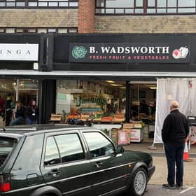 Filming underway in Rustington.