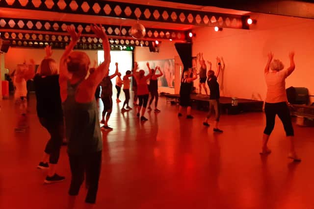 Peter Martindale's popular Thursday morning dance fitness class at Worthing Leisure Centre